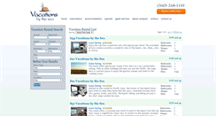 Desktop Screenshot of bookings.vacationbythesea.com